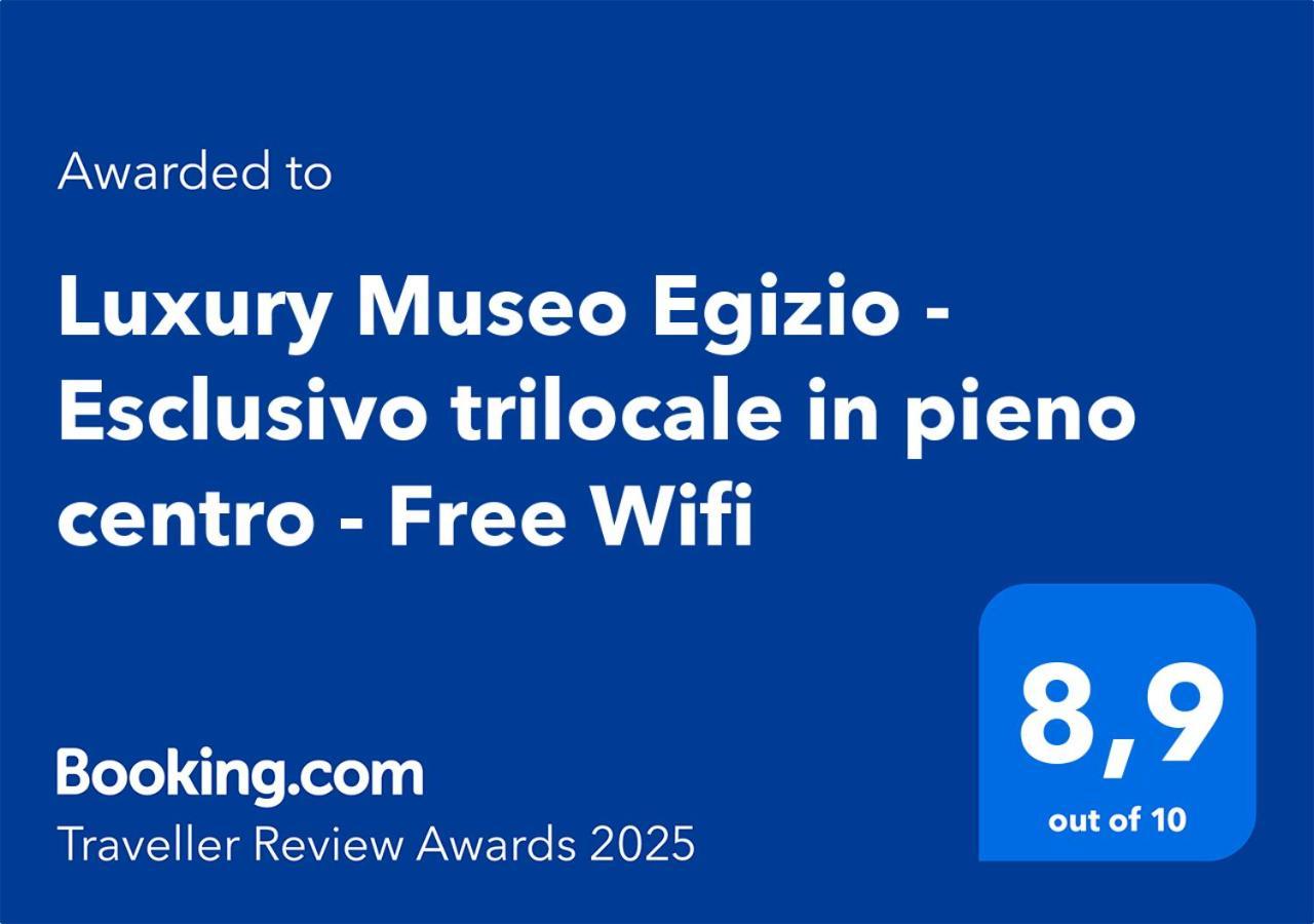 Luxury Museo Egizio - Esclusivo Trilocale In Pieno Centro - Free Wifi Appartement Turijn Buitenkant foto